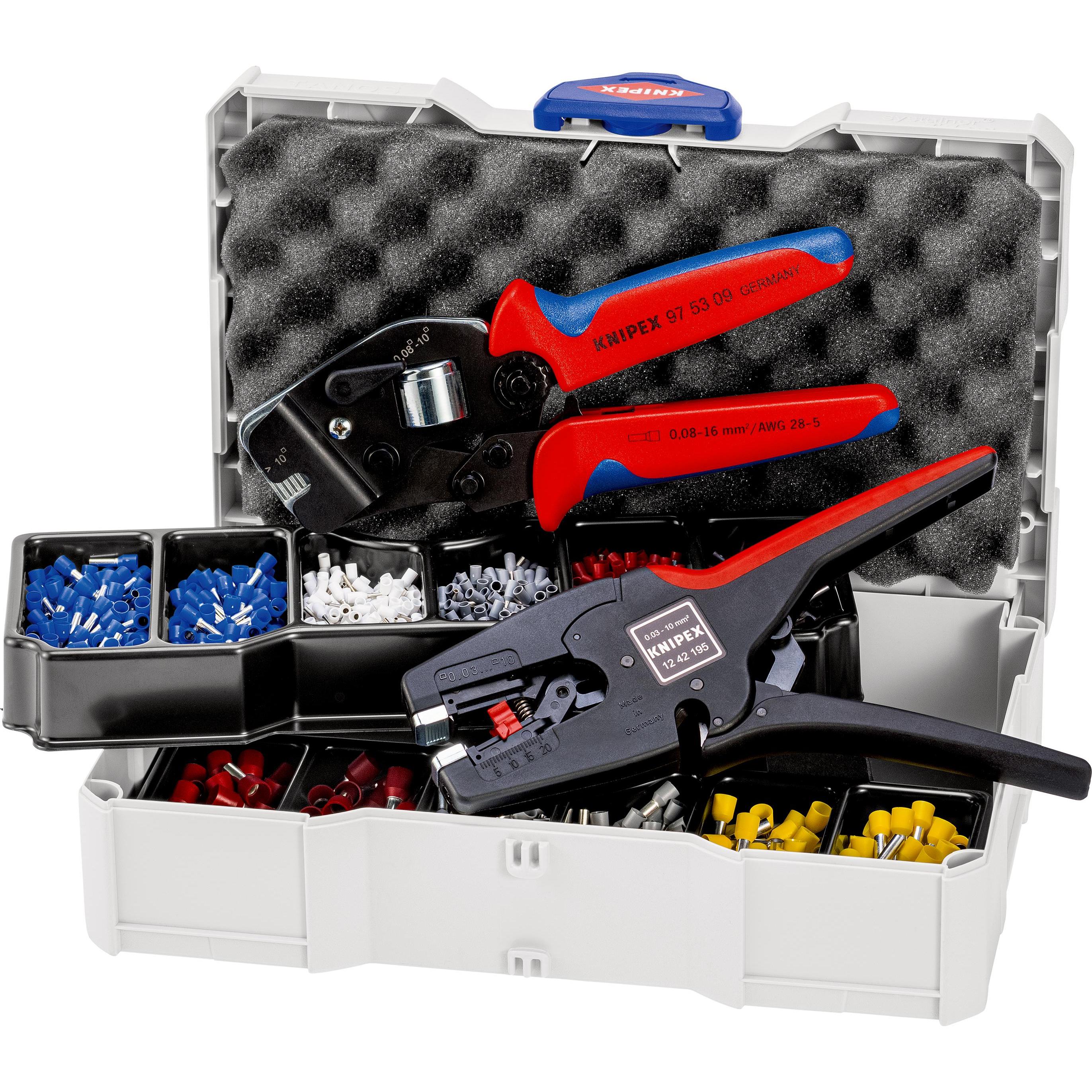 Knipex, Zange, Crimp-Sortiment (265 mm)