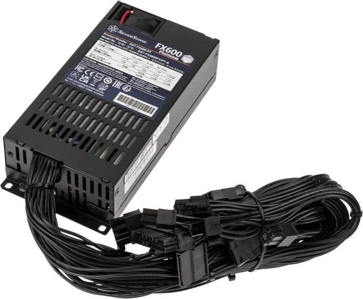 Actual product image Silverstone SST-FX600-PT FX600 Platinum Power Supply - 600 Watt (600 W)