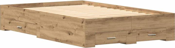 Image du produit vidaXL Rustikales Bett (135 x 190 cm)