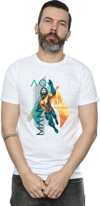 Immagine prodotto Maglietta con icona tropicale di Aquaman (XL)