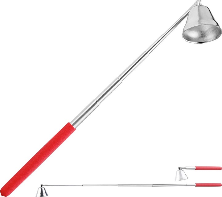 Produktbild Britesta Edelstahl-Kerzenlöscher mit Teleskop-Griff, ausziehbar bis 62 cm