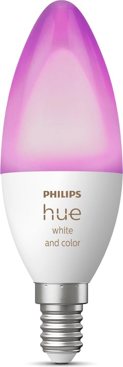 Immagine prodotto Philips Hue Tonalità Bianco & Colore BT (E14, 5.30 W, 470 lm, 1 x, G)
