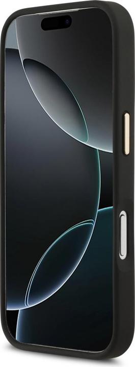 Productafbeelding Karl Lagerfeld case PU leather case with Karl script logo and metal camera buttons for iPhone 17 Pro (Apple iPhone 17 Pro)