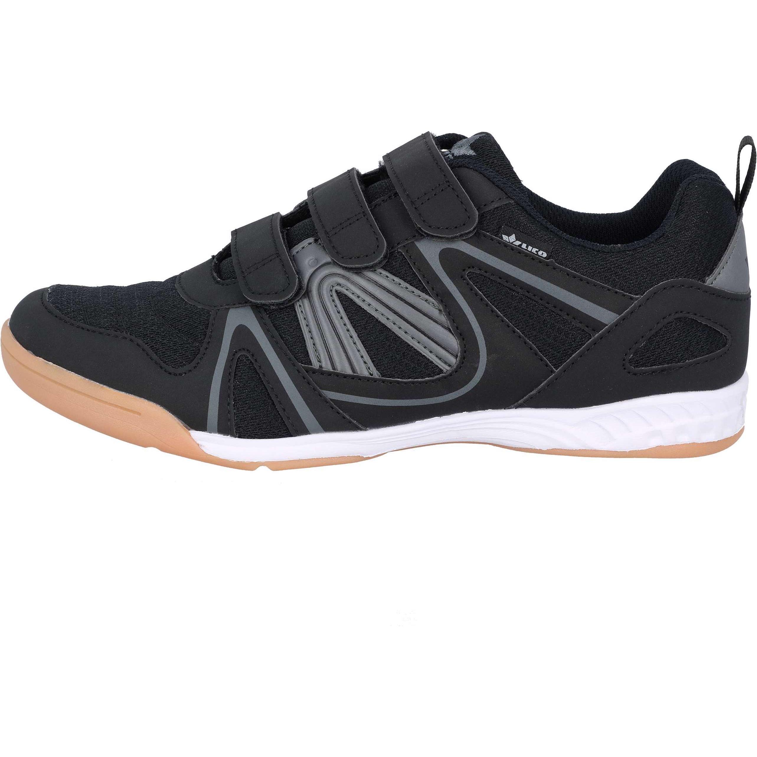 Lico, Herren, Hallenschuhe, Fit Indoor V (46), Schwarz