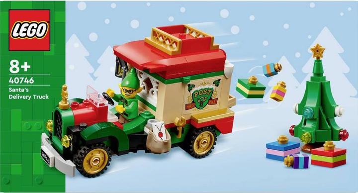 Immagine prodotto LEGO Lieferwagen des Weihnachtsmanns, Bauset für Kinder ab 8 Jahre (40746, LEGO Icons)