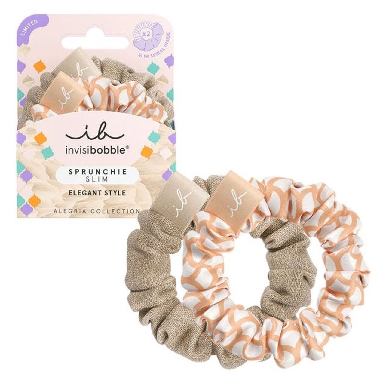 Invisibobble, Haarband, Haarbandjes Slim Sprunchie Rooting For You 2 Stuks (Haarbandjes Set)