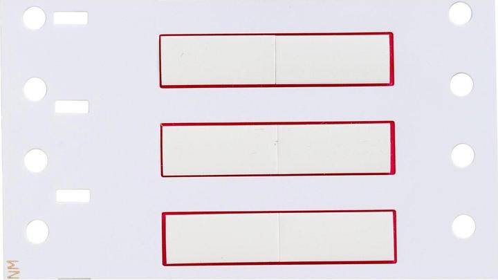 Produktbild Brady HX-125-150-WT-2, B-7642, Heatex Schrumpfschlauch 2:1, Weiss, 19 x 6,2mm, für Kabeldurchmesser (3.81 cm)