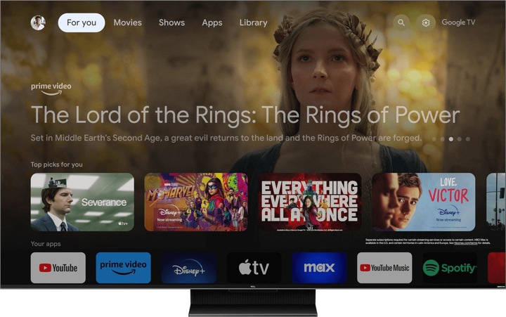 Actual product image TCL 55C809 (55", QLED, 4K, 2023)