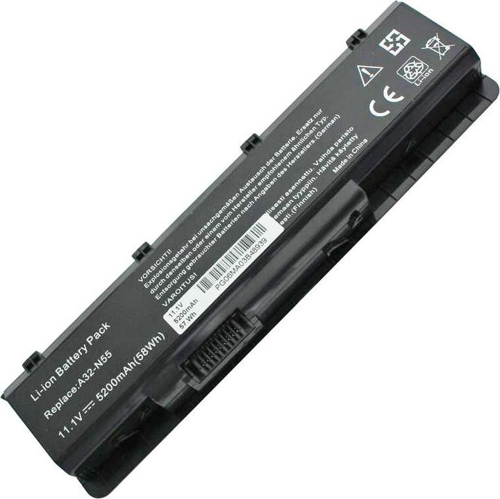 Produktbild ASUS Akku N45, N55, N75 Akku A32-N55 (6 Zellen, 5200 mAh)