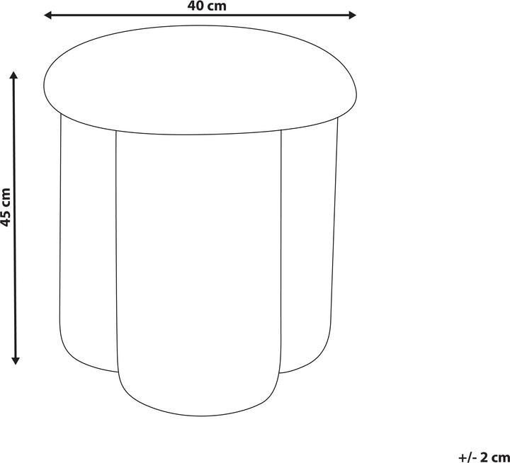 Actual product image Beliani Carrington