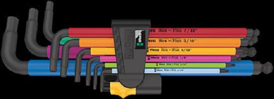 Actual product image Wera 950/9 Hex-Plus Multicolour Imperial 2