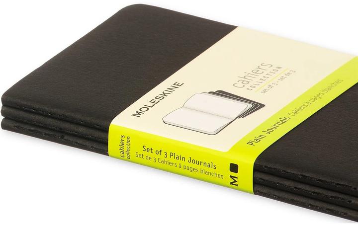 Image du produit Moleskine Coffret de poche Cahier de 3 (A6, Blanc, Couverture souple)
