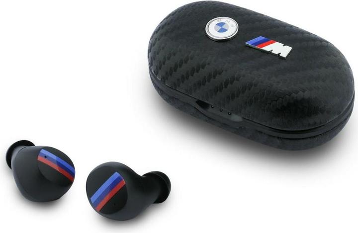 BMW Headphones Bluetooth TWS Carbon Metal Logo ENC black (ANC, 30 h, Wireless)