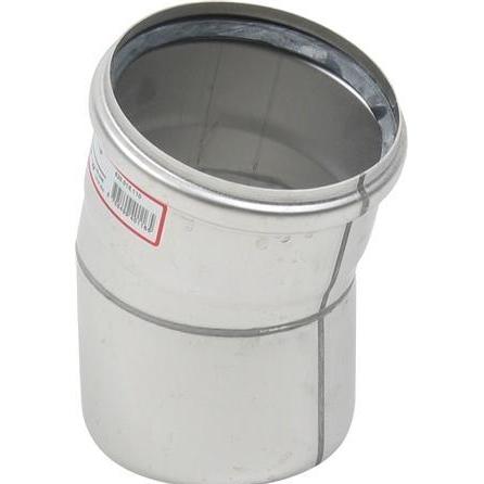 Blücher, Rohrverbindungstechnik, bøjn.15.0gr.110mm - m.O-ring RF AISI 304.Alm RF stål