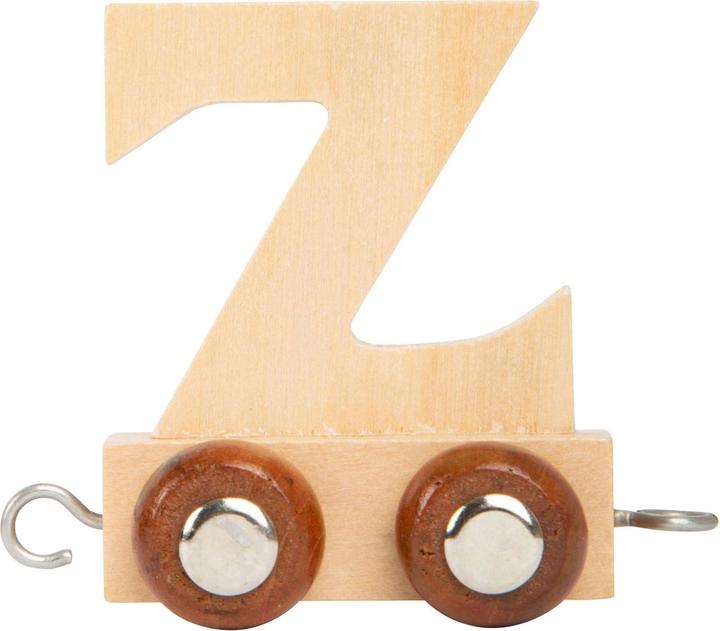 Actual product image small foot - Holzbuchstabenzug - Z - 12 Stück