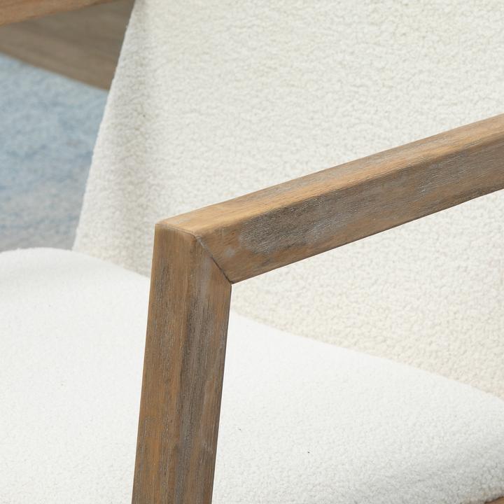Produktbild Homcom Schaukelstuhl mit Sitzkissen