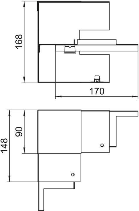 Image du produit OBO Bettermann OBO GS-SI90170RW Angle intérieur symétrique 90x170mm pce FS pur (17 cm)