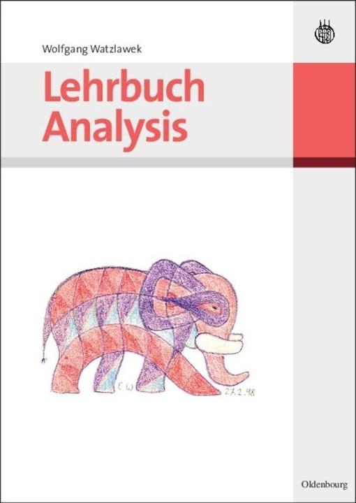 Produktbild Lehrbuch Analysis (Deutsch, Wolfgang Watzlawek, 2007)