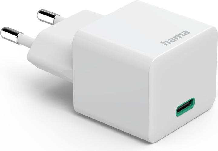 Image du produit Hama Chargeur rapide avec câble de charge Lightning, mini-chargeur, PD, 20W, 1m, blanc (20 W, 1 portion)