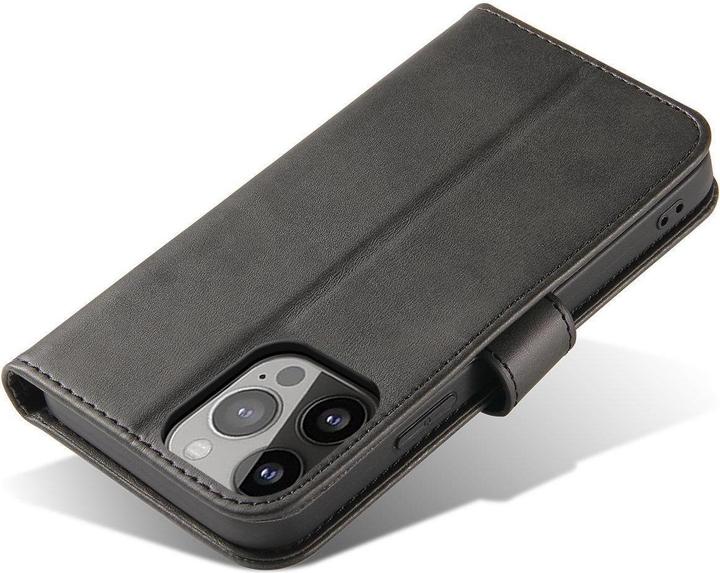 Actual product image Hurtel Magnet Case for Samsung A55 with flap and wallet - black (Samsung Galaxy A55)