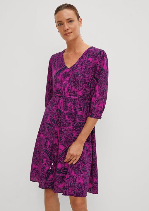 Produktbild Comma Kleid mit Allover-Print (38)