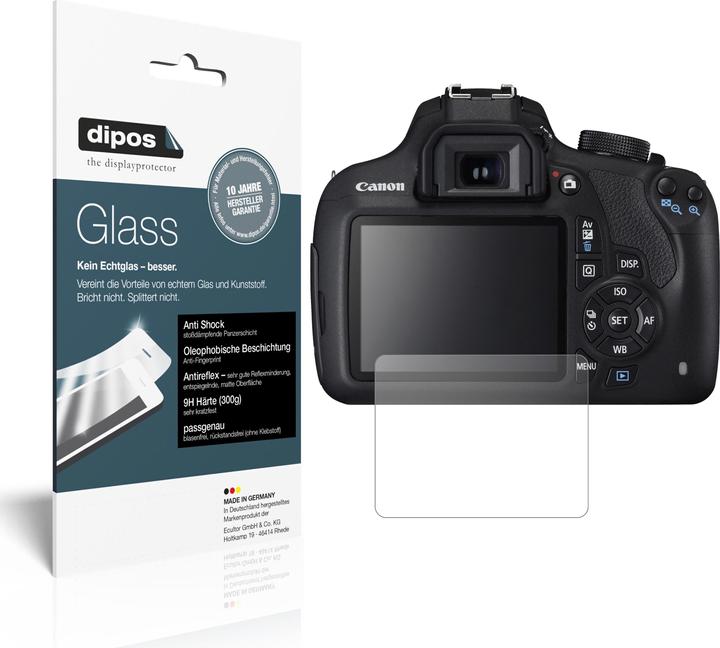 Actual product image Dipos Screen Protector Anti-Shock (Screen protector, EOS 1200D)
