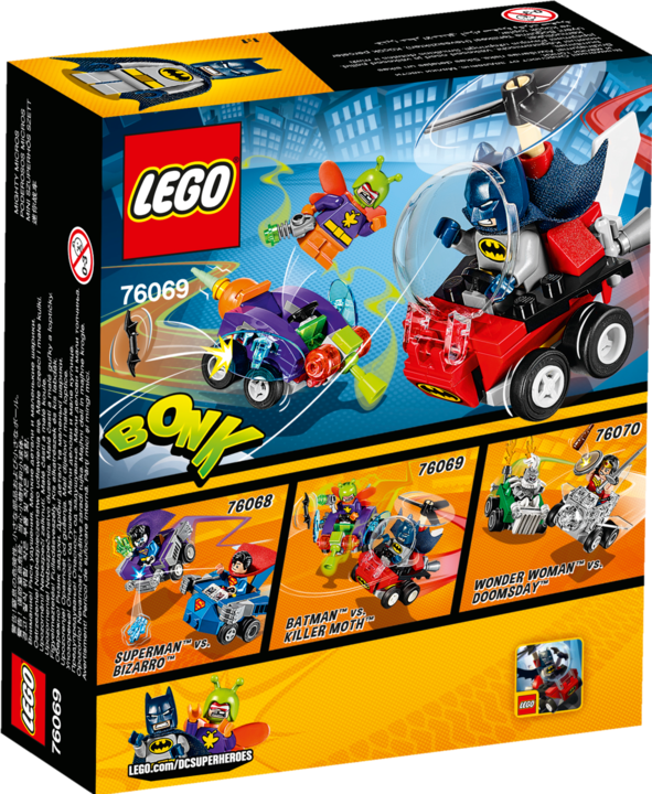 Actual product image LEGO DC Comics Super Heroes Mighty Micros: Batman vs. Killer Moth (76069, LEGO DC)