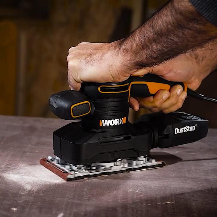 Produktbild Worx WX641 Tragbares Schleifgerät 12000 OPM (Schwingschleifer, 250 W)