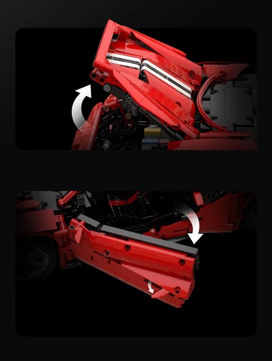 Actual product image Cada MASTER Red Super Car 1:8 incl Power System