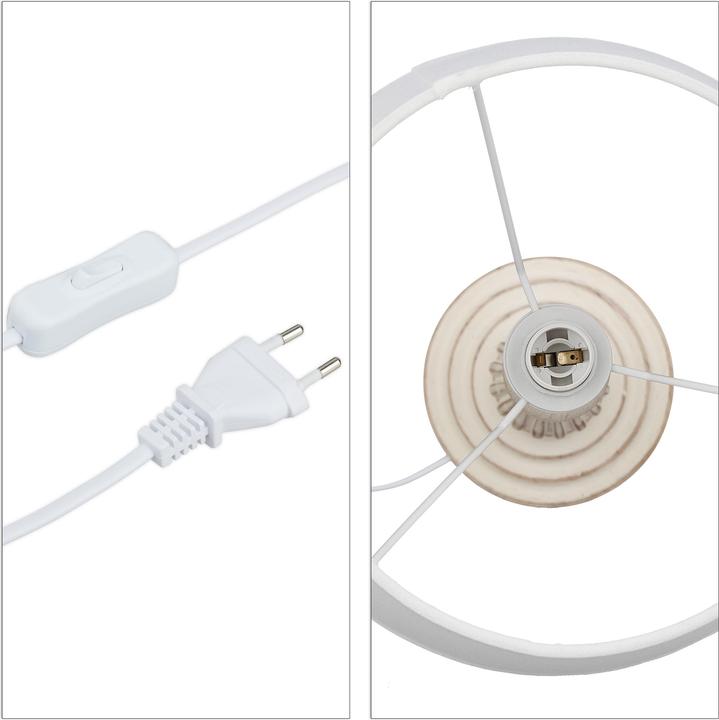 Image du produit Relaxdays Lampe de table (E14)