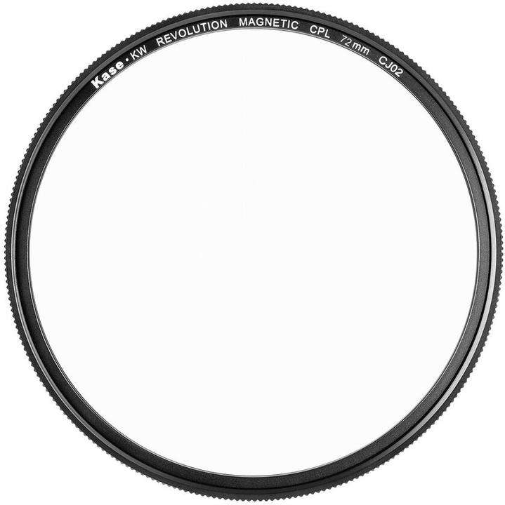 Actual product image Kase Wolverine Revolution polarising filter circular CPL 72mm (72 mm, Polarizing filter)