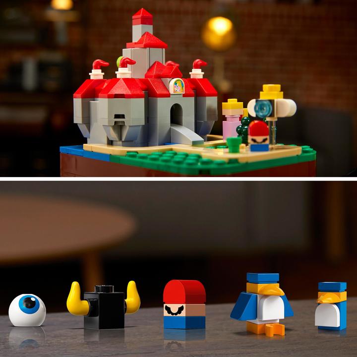Actual product image LEGO Question Mark Block from Super Mario 64 (71395, LEGO Rare Sets, LEGO Super Mario)