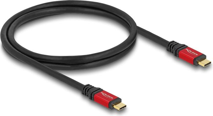 Actual product image Delock USB 2.0 cable USB Type-C plug to PD 3.1 plug 24 (1 m, USB 2.0, 240 W)