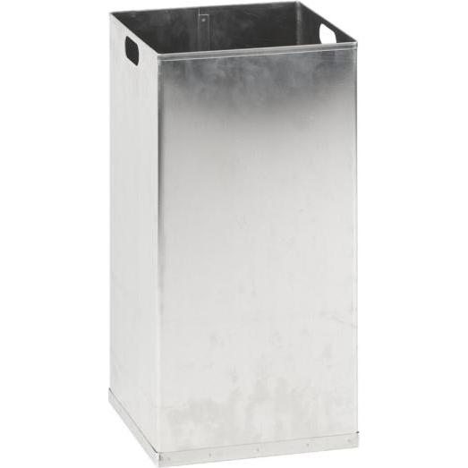 ReinigungsBerater Secchio interno Carro 55 L in alluminio adatto ai modelli Carro da 55 litri, ignifugo, Pattumiera