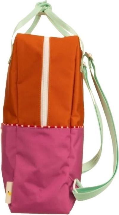 Image du produit Sticky Lemon Klebriger Zitronen -Rucksack/Boekentas grosser besser zusammen - colourblocking - Kiesorange