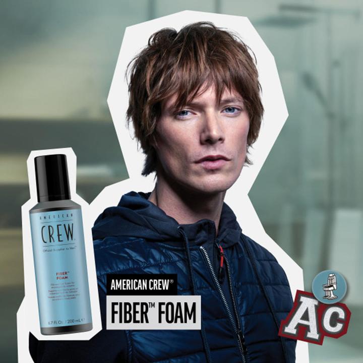 Actual product image American Crew Fiber Foam (200 ml, Volume foam)
