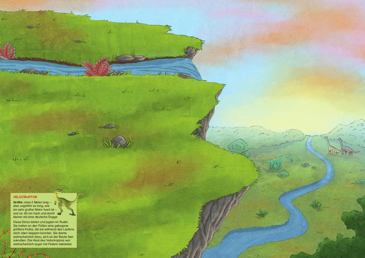 Produktbild Mein Stickeralbum Dinosaurier