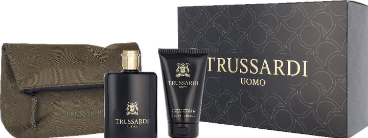 Immagine prodotto Trussardi Uomo Set Eau De Toilette 100ml Shower Gel 100ml And Bag (Set di profumi)