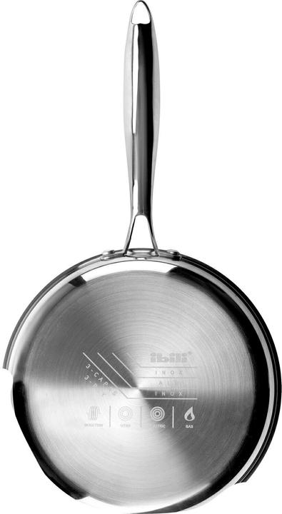 Produktbild Ibili Pfanne Edel Ø 30 cm (Bratpfanne, Aluminium, Edelstahl, 30 x 5 cm)
