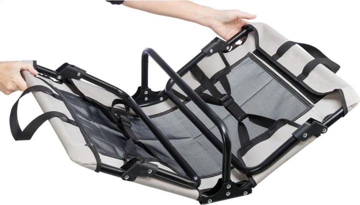 Produktbild Trixie Hundeliege Strong Edition, 79 x 19 x 50 cm, Grau / Schwarz (Hund)
