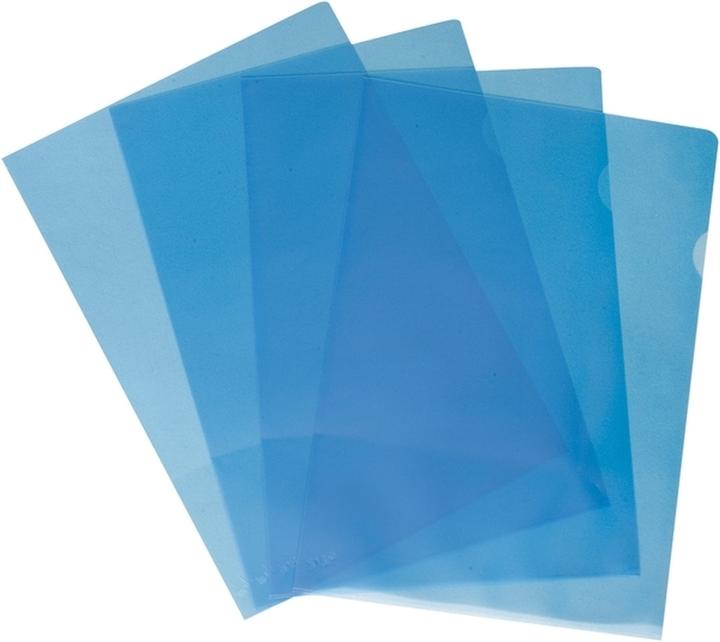 Actual product image Soennecken Visible cover 1514 DIN A4 PP blue 100 pcs./pack. (A4, 100x)