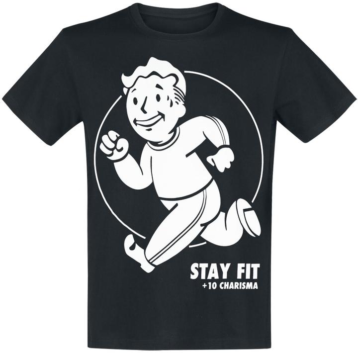 Immagine prodotto Difuzed Fallout 4 - Maglietta a maniche corte da uomo Stay Fit - XL (XL)