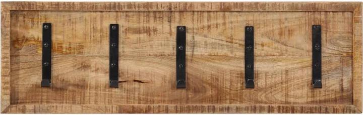 Actual product image vidaXL Wall coat rack with 5 hooks