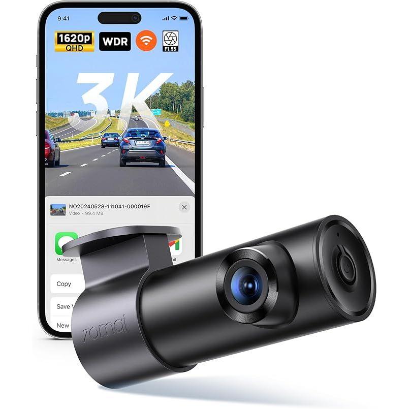 Xiaomi 70mai Dashcam M310 Plus 3K Grau, Dashcam, Grigio