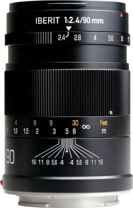 Actual product image Kipon Iberit 90mm 2.4 Sony E (Sony E, full size)