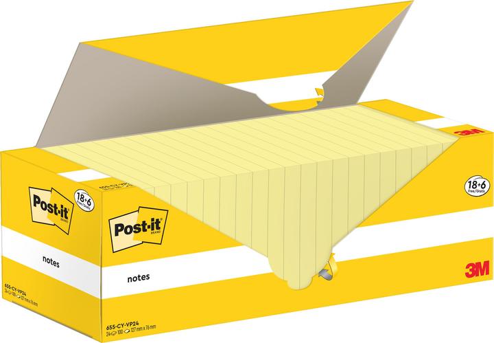 Image du produit Post-it Grosspack (76 x 127 mm)