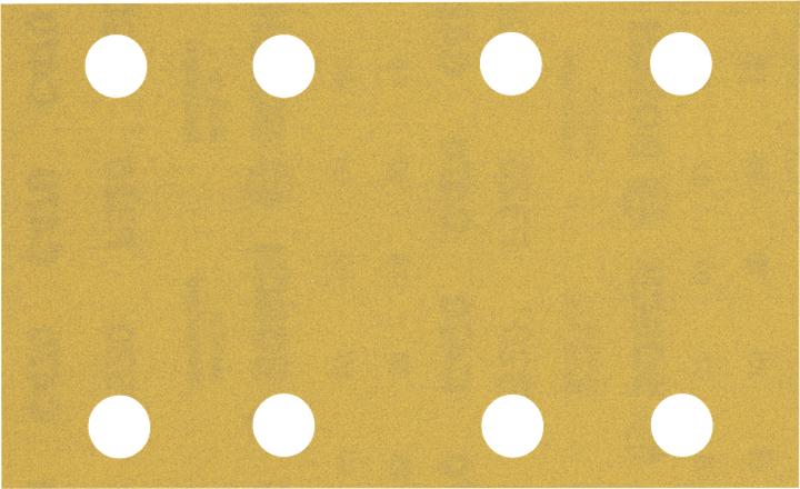 Produktbild Bosch Professional Zubehör EXPERT C470 Schleifpapier mit 8 Löchern für Schwingschleifer, 80 x 133 mm, G 320, 10-tlg. (320)