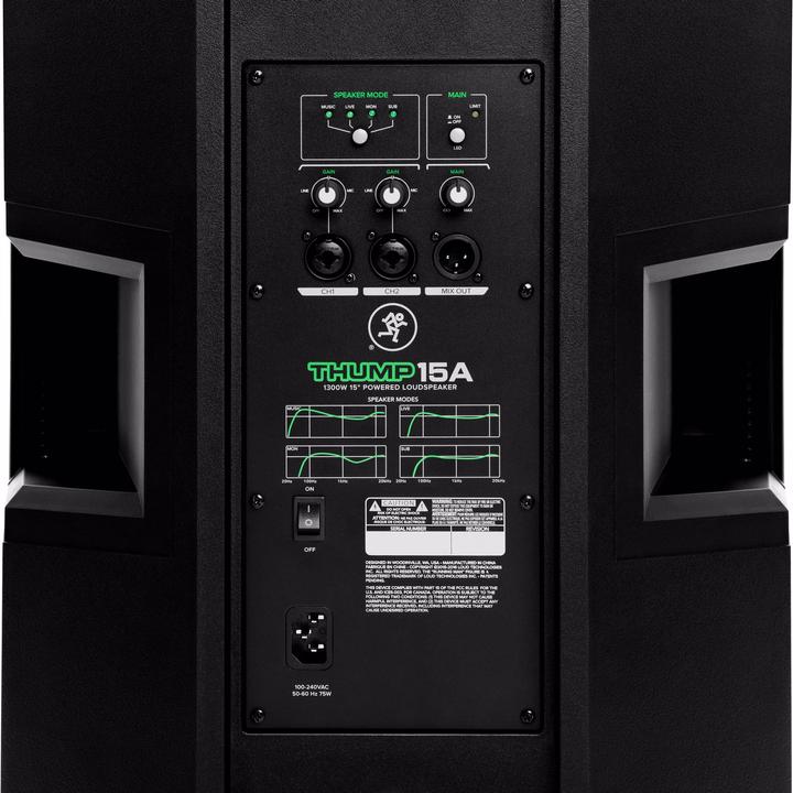 Actual product image Mackie Thump15A (Active, 1x 1300 W)