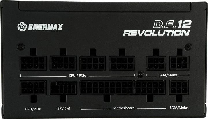 Immagine prodotto Enermax Revolution D.F. 12 ATX3.1 PCI-e 5.1 alimentatore ultracompatto da 750W 80Plus Gold completamente (750 W)