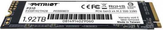 Produktbild Patriot P310 (960 GB, M.2 2280)